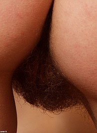 catsuit hairy pussy