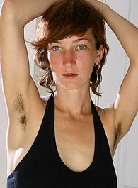 revealing hairy pussy